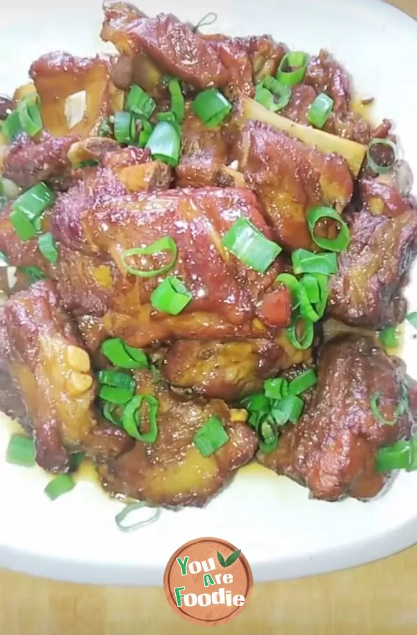 Spareribs-with-brown-sauce