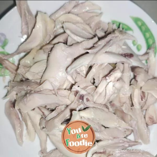 Fat reducing recipe - low fat Lemon Hand shredded chicken