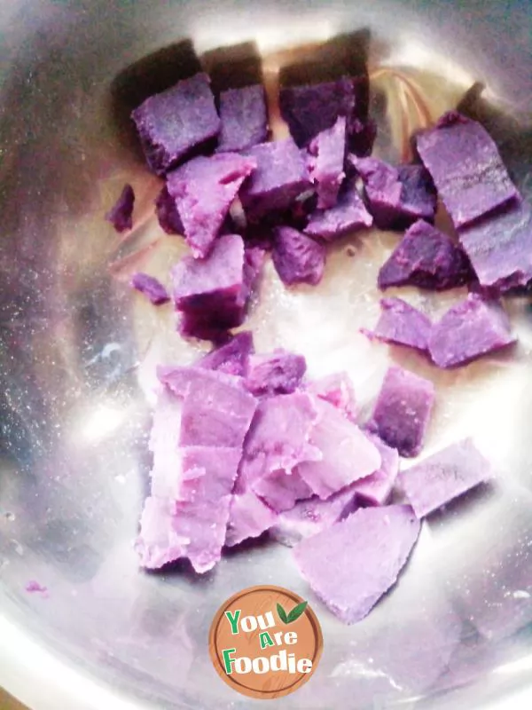 Corn purple potato juice