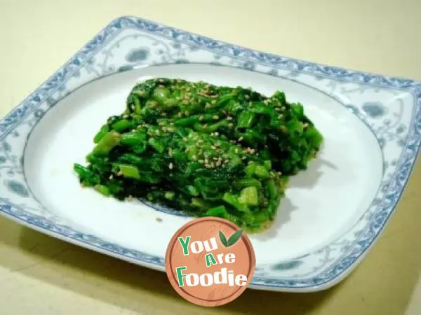 Appetizing and refreshing dishes, spinach Series III 