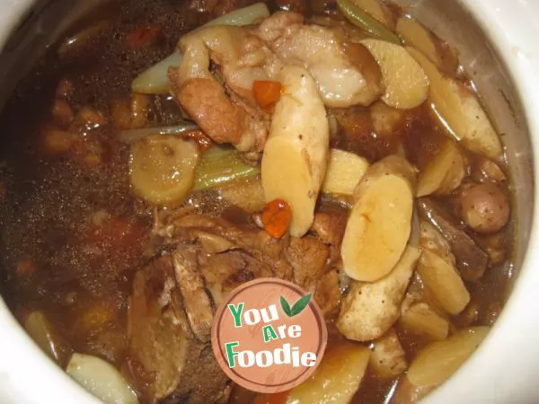 Stewed-spine-with-iron-stick-yam