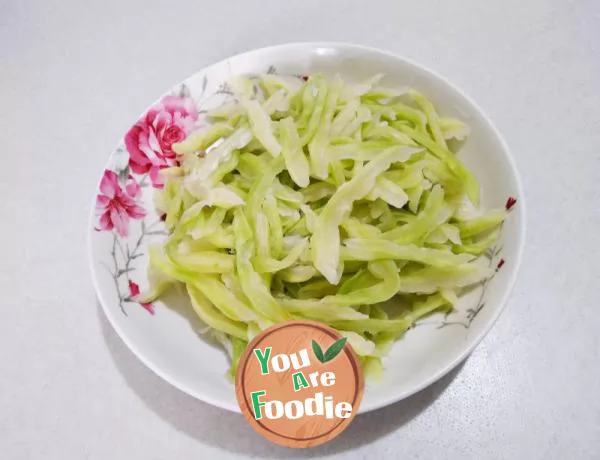 Double cooked pork with bitter gourd