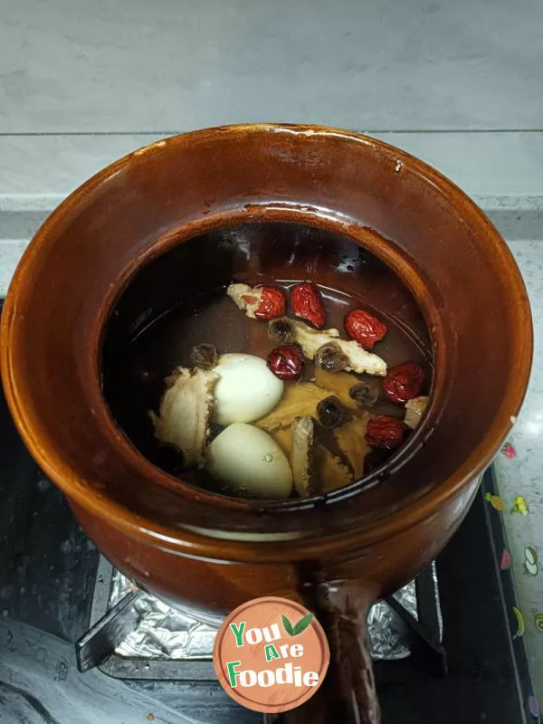 Angelica sinensis longan jujube egg water