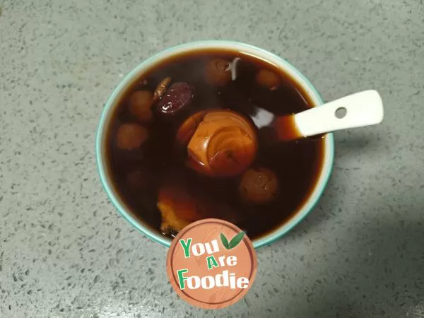 Angelica sinensis longan jujube egg water