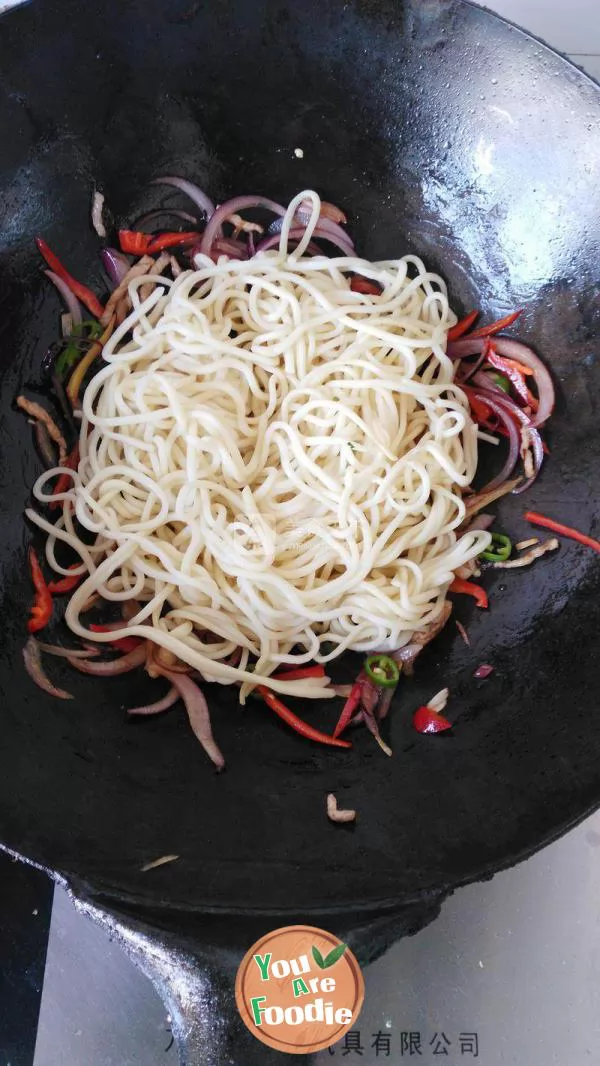 Spicy Seafood Fried Noodles