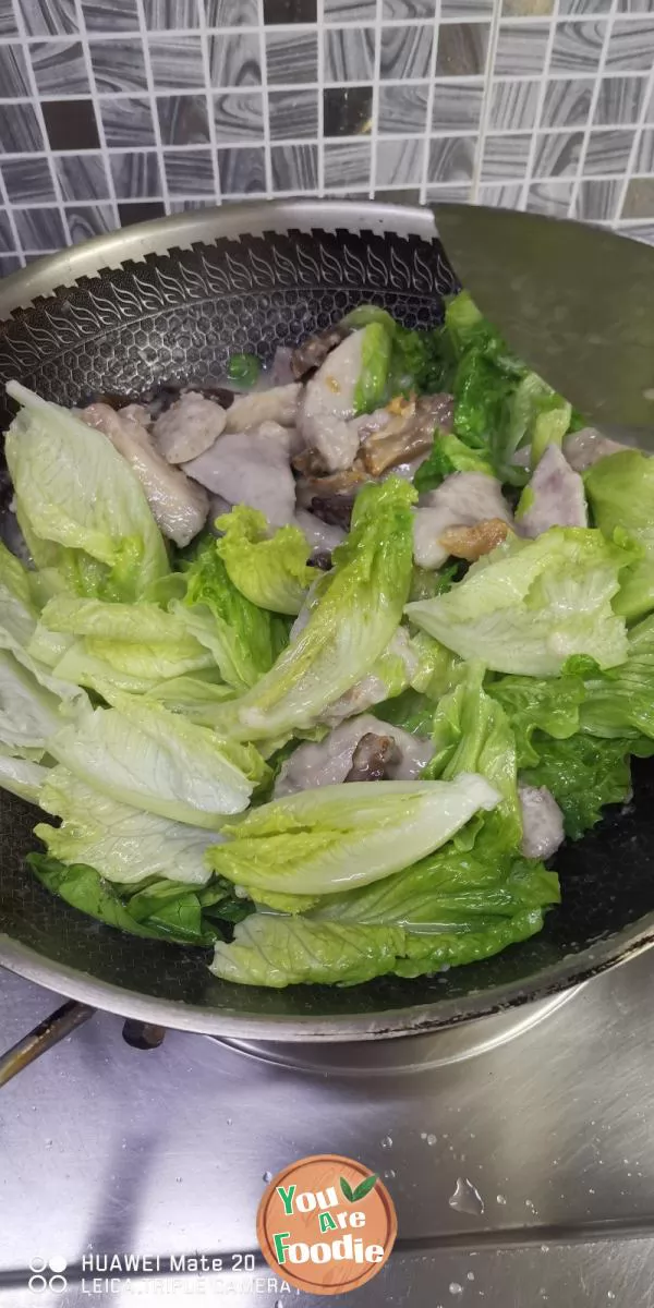 Braised Lipu Taro with Preserved Meat