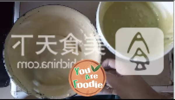 Matcha double Qifeng cake