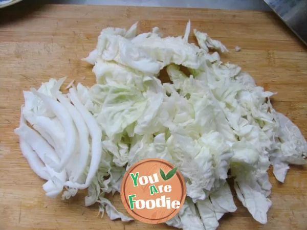 Let you eat hot and comfortable -- fried tofu with Chinese Cabbage