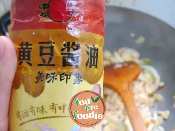 Let you eat hot and comfortable -- fried tofu with Chinese Cabbage