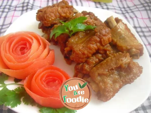 Spareribs-with-brown-sauce