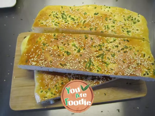 Unique flavor -- onion meat floss bread block