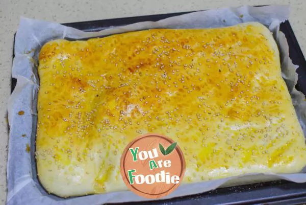 Bread and meat floss roll that children love to eat