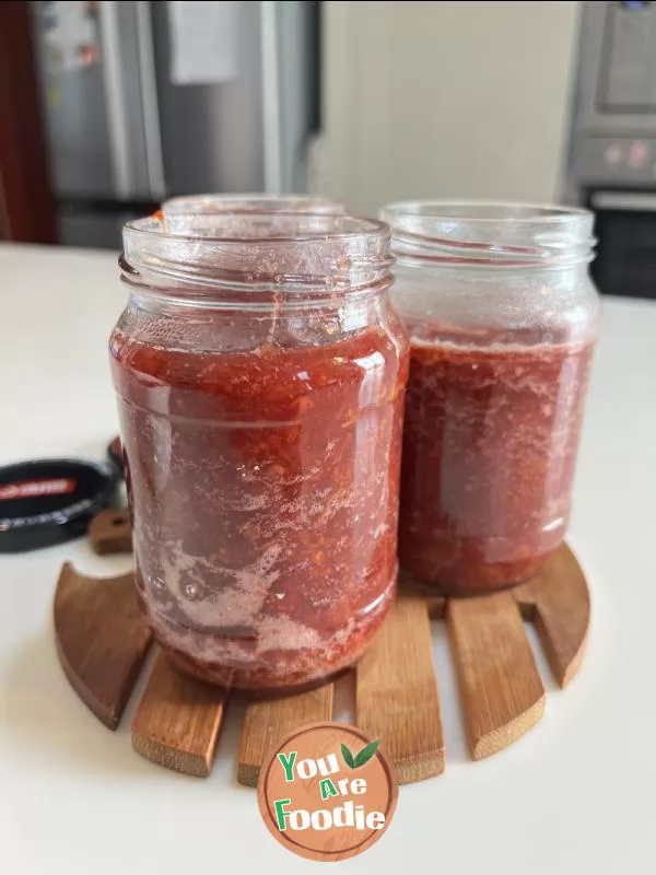 Osmanthus strawberry jam