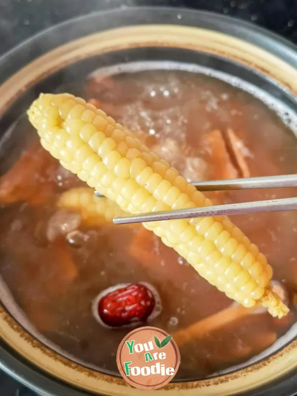 Corn and Lotus Root Soup