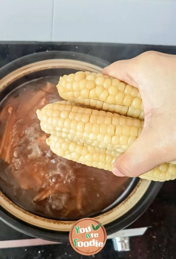 Corn and Lotus Root Soup