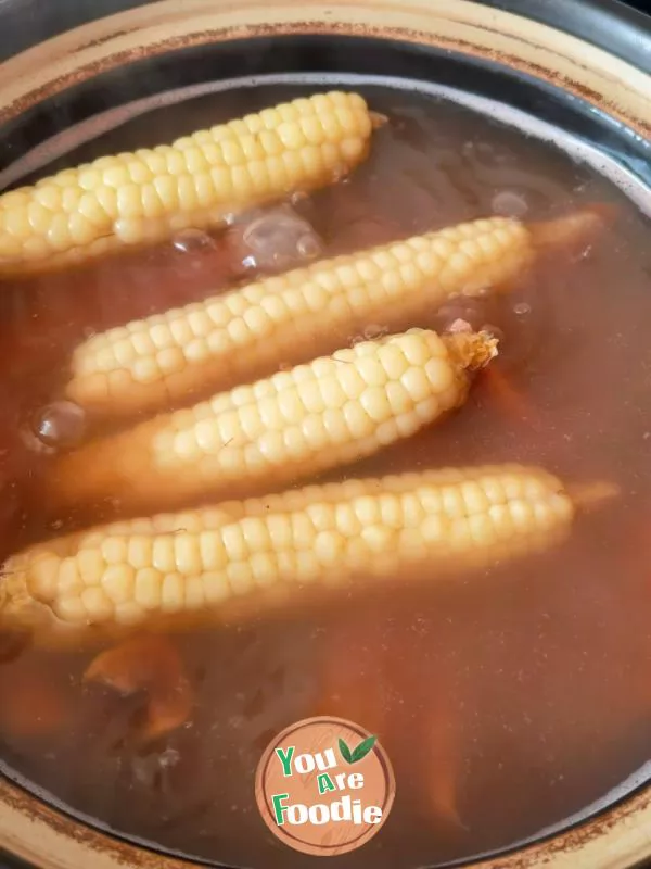 Corn and Lotus Root Soup