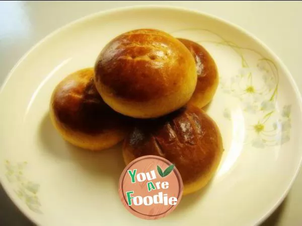 Traditional dim sum with bean paste