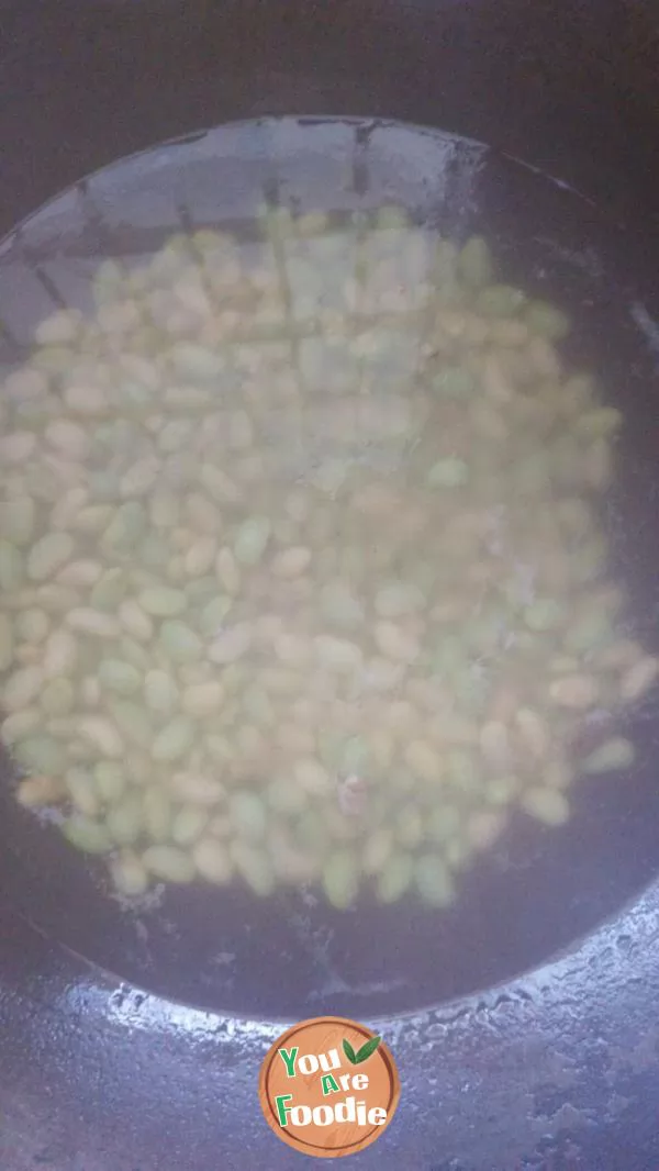 Stir fried soybean