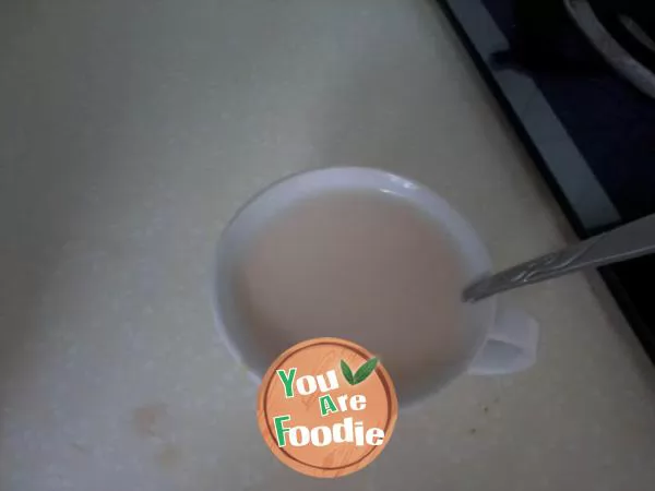 Homemade milk tea