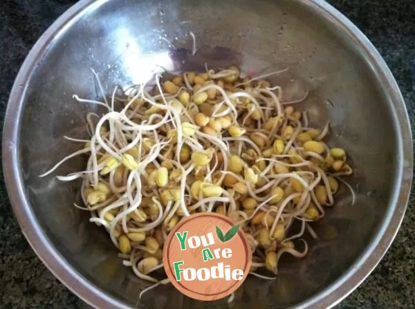 Stir fried bean sprouts