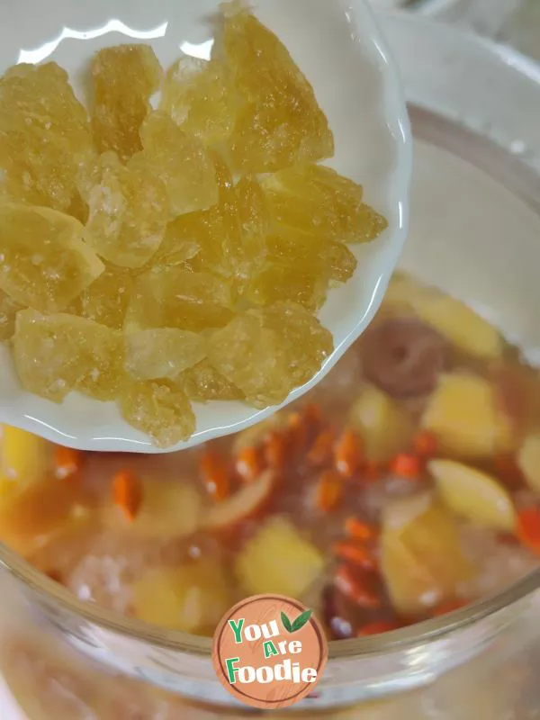 Apple Tremella Syrup