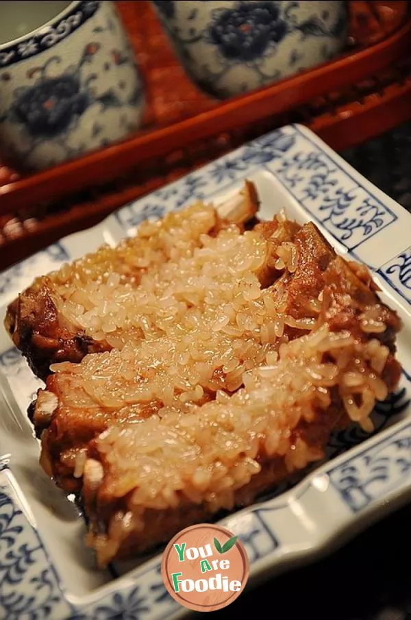 [Suzhou cuisine] lotus flavored glutinous rice bones