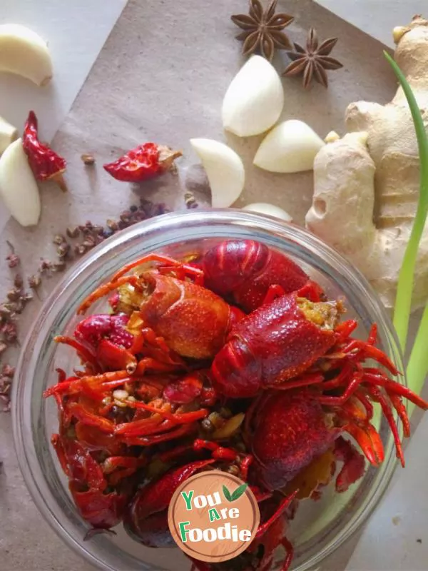 Home style spicy crayfish