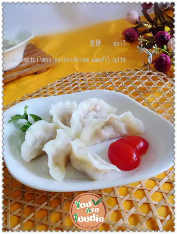 [creative new style dish] Duofu Duosun --- dowry Zi Cun dumplings