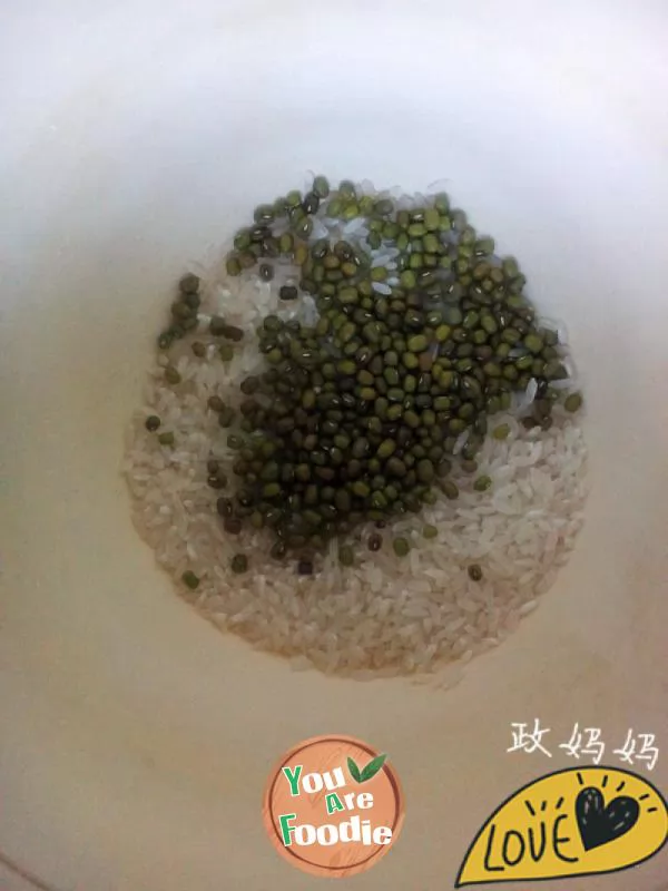 【 Shandong 】 mung bean rice porridge