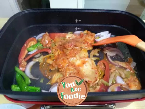 Korean army hotpot