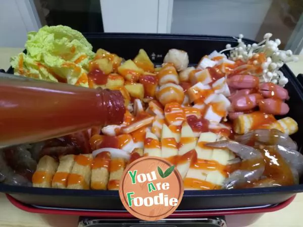 Korean army hotpot