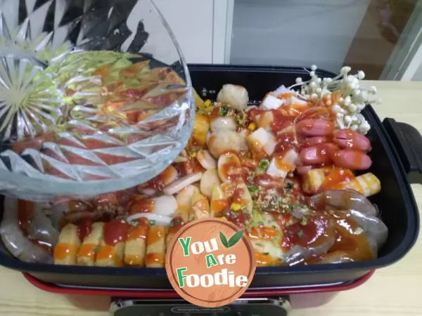 Korean army hotpot