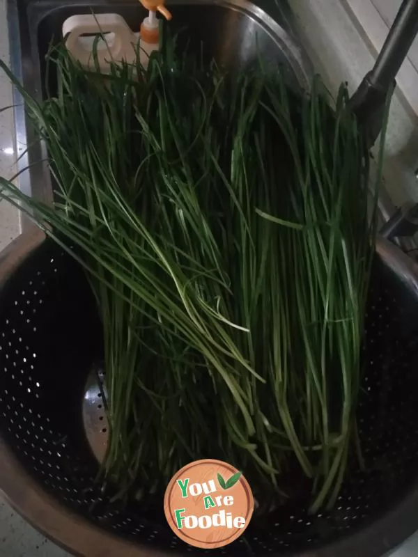 Stupid method leek egg pie