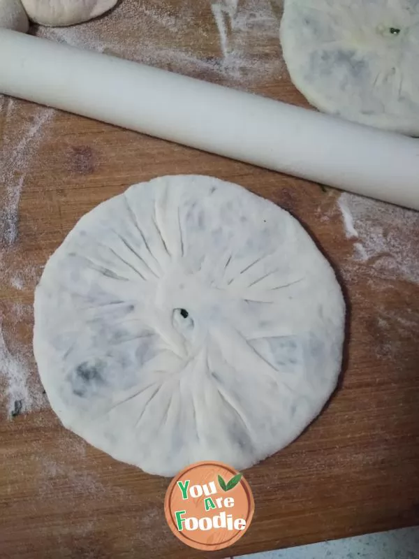 Stupid method leek egg pie