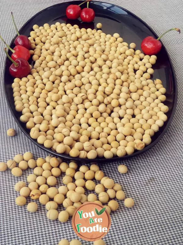 Fried soybean in bread machine