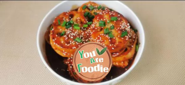 Sweet and Sour Shrimp lotus root box