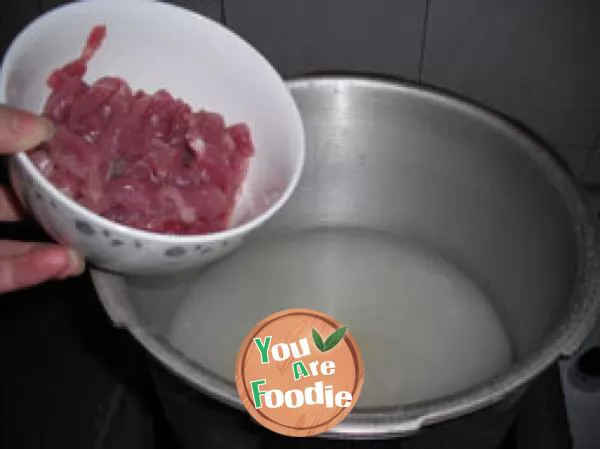 Mummy Baby blood nourishing and cold proof porridge - pork liver and lean meat porridge