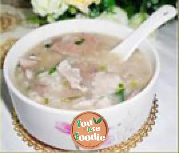 Mummy Baby blood nourishing and cold proof porridge - pork liver and lean meat porridge