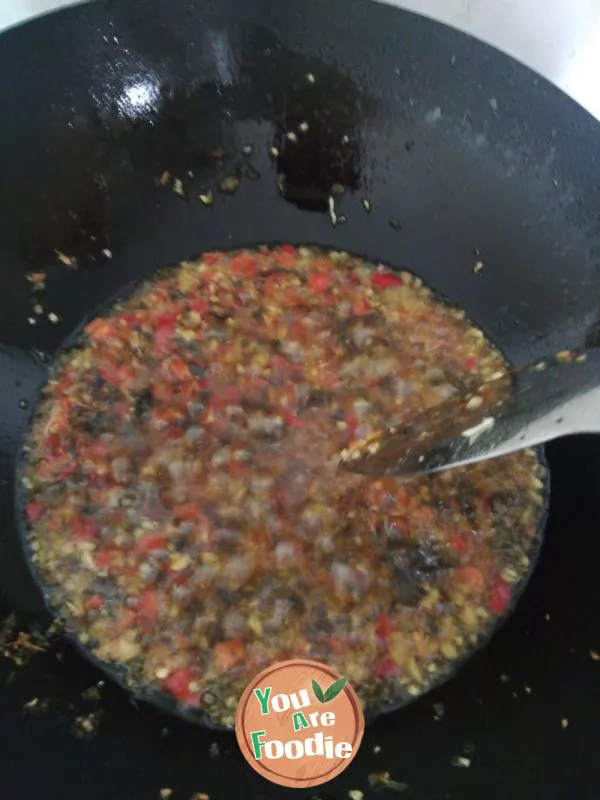 Chopped pepper sauce