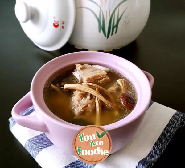 Chashugu spareribs soup