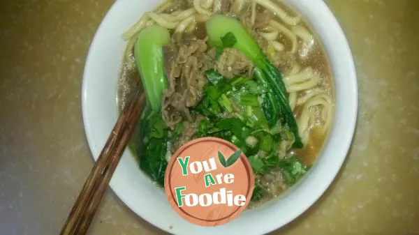 Mutton noodles