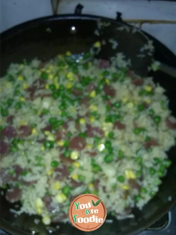 Sausage rice