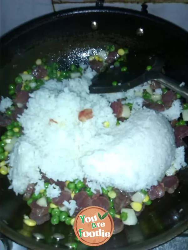 Sausage rice