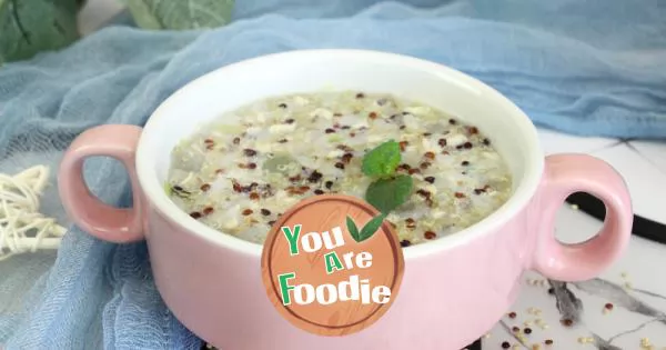 Quinoa-chicken-and-white-gourd-porridge