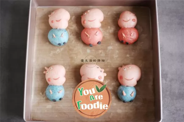 Peppa Pig steamed bread