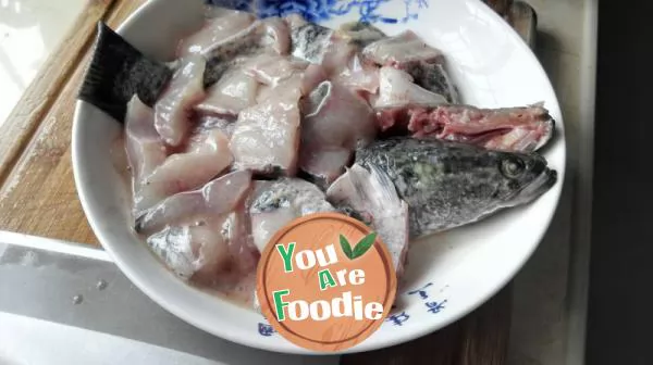 Steamed fish fillet