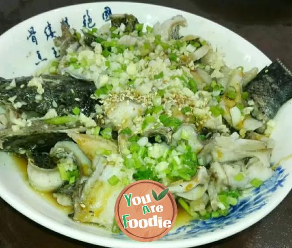 Steamed fish fillet