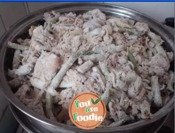 Henan local cuisine steamed meat (steamed dishes)