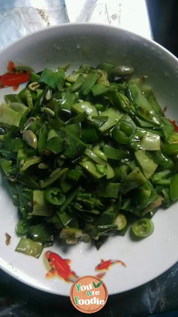 Fried-lentils-with-green-pepper