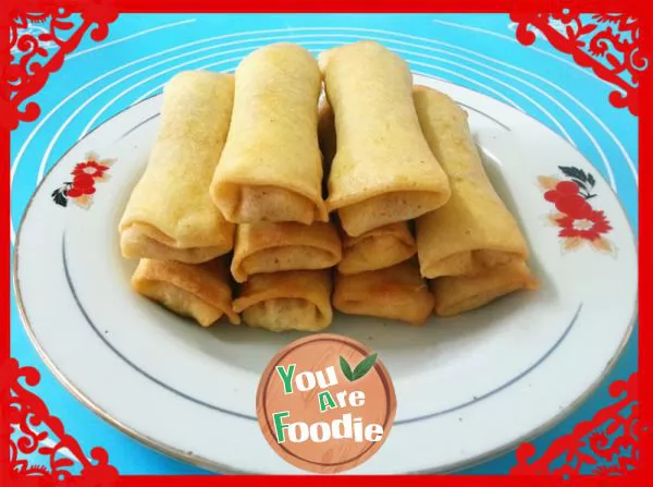 Spring greeting and blessing - fried spring rolls (including spring roll skin)